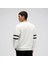 EM618-OF Erkek Sweatshirt - Kırık Beyaz 2