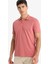 Regular Fit Polo Yaka İnce Dokulu Kısa Kollu Tişört F8477AX25AU 13