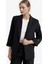 Oversize Geniş Kalıp Ceket Yaka Basic Blazer Ceket C3215AX25AU 8
