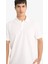Regular Fit Polo Yaka Pike Kısa Kollu Tişört E9504AX25SM 7