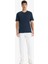 Bisiklet Yaka Pike Kısa Kollu Tişört F9897AX25SM 13