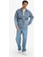 Relax Fit Fermuarlı Denim Ceket F0097AX25AU 8