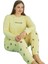 Linay Collection Kadın Büyük Beden Pijama Takımı Yumuşak Dokulu Rahat 1