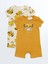 Yeni Sezon Simba Baskılı Erkek Bebek Çıtçıtlı Tulum 2'li Takım 1