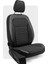Highline Plus Taytüyü - Deri Airbag Uyumlu Universal Oto Koltuk Kılıfı Siyah - Siyah Ip 1