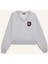 Coool Loose Fit V Yaka Nakışlı Sweatshirt F9910AX25AU 10