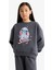 Kız Çocuk Disney Lilo & Stitch 2'li Takım Sweatshirt Eşofman Altı 12