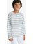 Erkek Çocuk Bisiklet Yaka Çizgili Sweatshirt G2556A825AU 15