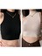 Kadın Balıkçı Yaka Kolsuz Crop 2'li Paket Örme Bluzz 1