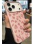 iPhone 17 Pro Kılıf Pembe Leopar Desenli Kamera Lens Korumalı Yumuşak Soft Silikon Kapak 2