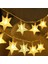 Yıldız Şekilli Pilli Gün Işığı Yılbaşı LED Işık 3 mt 1