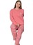 Linay Collection Kadın Büyük Beden Pijama Takımı Yumuşak Dokulu Rahat 1