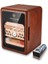 Camlı Işıklı Çekmeceli Puro Kutusu Humidor Ceviz 80's cigarspa Elektronik Nemlendirme 1