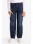 Erkek Çocuk Loose Fit Yırtık Detaylı Düz Paça Jean Pantolon G3069A825WN 12
