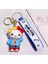 Sevimli Karakterler Hello Kittyler Silikon Anahtarlık & Çanta Aksesuarlı 6