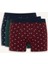 Regular Fit Şal Desenli 3'lü Boxer G2991AX25WN 6