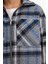 Erkek Çocuk Polo Yaka Ekose Desenli Fermuarlı Flanel Ceket G3295A825WN 9