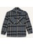 Erkek Çocuk Polo Yaka Ekose Desenli Fermuarlı Flanel Ceket G3295A825WN 11