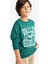 Erkek Çocuk Bisiklet Yaka Baskılı Sweatshirt G3850A825WN 6