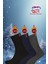 Uzun Konç Soğuğa Dayanıklı 3 Çift Isı Geçirmez Termal Kışlık Yün Çorap 6