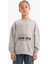 Kız Çocuk Relax Fit Bisiklet Yaka Baskılı Sweatshirt G3807A825WN 8