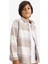 Erkek Çocuk Overshirt Fit Polo Yaka Ekose Desenli Flanel Uzun Kollu Gömlek G4505A825CW 8