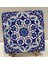 20x20 Cm Ac 92 Osmanlı Mavi Beyaz Kütahya Çini Karo 6