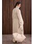 Funnel Neck Uzun Kaban Bej 4