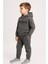 Gri 2 Iplik Penye Kapşonlu Çocuk Ikili Takım Gri - 5 Yaş 1