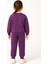 Tavşan Desenli Çocuk Ikili Takım Mor - 2 Yaş 3