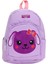 Mor Köpek Figürlü Anaokulu Çantası Ilkokul Öncesi Kreş Sırt Çantası 2