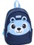 Ayı Figürlü Lacivert Anaokulu Kreş Çantası 4 Bölmeli Erkek Kız Çocuk Sırt Çantası 2