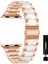 Apple Watch 11-10(42MM) 9-8-7 (41MM) 6 5 4 SE(40MM) Uyumlu Seramik Metal Şık Bilezik Kordon Kayış 3