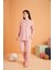 Kadın Boy Düğmeli Pijama Takımı 28055 1