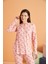 Kadın Boy Düğmeli Pijama Takımı 28055 3