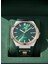 Yeşil Silikon Kordon Erkek Kol Saati EM390T-15YR 5