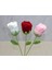 Dekoratif Tekli Gül Gonca (El Örgüsü) 1