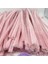 25 Adet Açık Soft Pembe Şönil , Çiçek Yapımına Uygun Tüylü Tel, 30 cm 6 mm 3