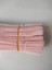 25 Adet Açık Soft Pembe Şönil , Çiçek Yapımına Uygun Tüylü Tel, 30 cm 6 mm 5