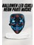 LED Işıklı Neon Maske Cadılar Bayramı Maskesi Korkunç Korku Maskesi - MK001R-4OJJZ1 1
