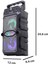 Taşınabilir Kablosuz Bluetooth Hoparlör Uzun Pil Ömrü LED Işıklı - MK001R-4OJK18 4