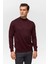 Yün Akrilik Yarım Balıkçı Yaka Bordo Erkek Kazak TR2013700485 1