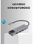 Alüminyum Kasalı MacBook Usb-C Hub – 4K HDMI USB 3.0 Sd/tf Kart Girişi Pd Şarj - MK001R-4O9T3 1