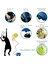 Tenis Antrenör Seti Profesyonel Elastik Halatlı Tenis Antrenman Aleti Pratik Spor Fitness Aleti 6