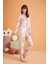 Pjs 28017 Kadın Uzun Kol Önü Düğmeli Pijama Takım 2