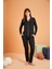 Pjs 28049 Kadın Uzun Kol Önü Düğmeli Pijama Takım 2