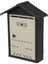 Akşan Metal Çatılı Ilan Posta Kutusu Dış Mekan Krem-Antrasit 1