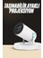 Ayaklı Projeksiyon Taşınabilir Mini Projektör Sinema Projektörü Android - MK001R-4O98E9 2