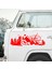 Pusula ve Dağ Sticker - 4x4 Kamp Adventure Pickup Karavan Araba Sticker - 00303 3