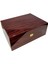 De Folu Bordo Anahtarlı Humidor Puro Kutusu RC63-D 1